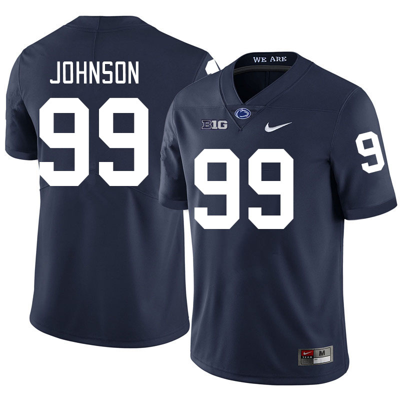 Penn State Nittany Lions #99 Austin Johnson College Football Jerseys Stitched Sale-Navy